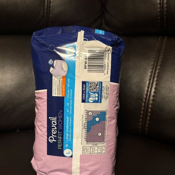 PREVAIL Per-Fit Women Extra Absorbency Incontinence Underwear Large 18/CT - Picture 2 of 10